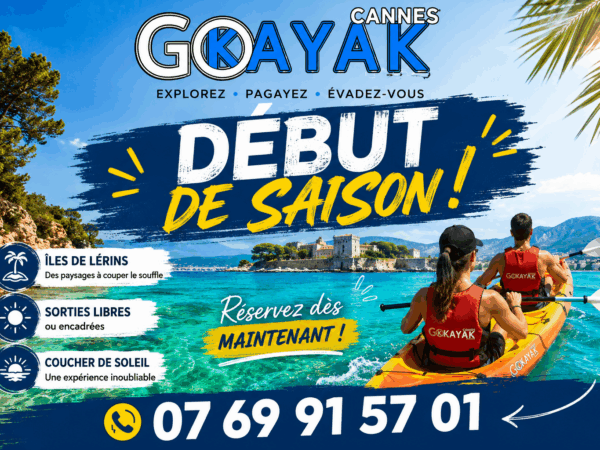 Kayak à Cannes en Mai : Le début de la saison idéale !